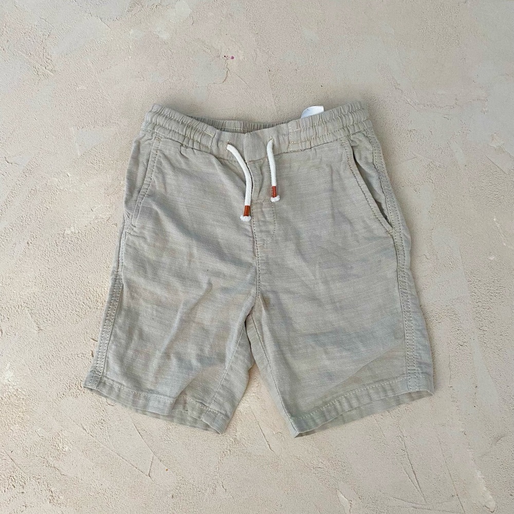 Boys H&M Light Gray textured Shorts
